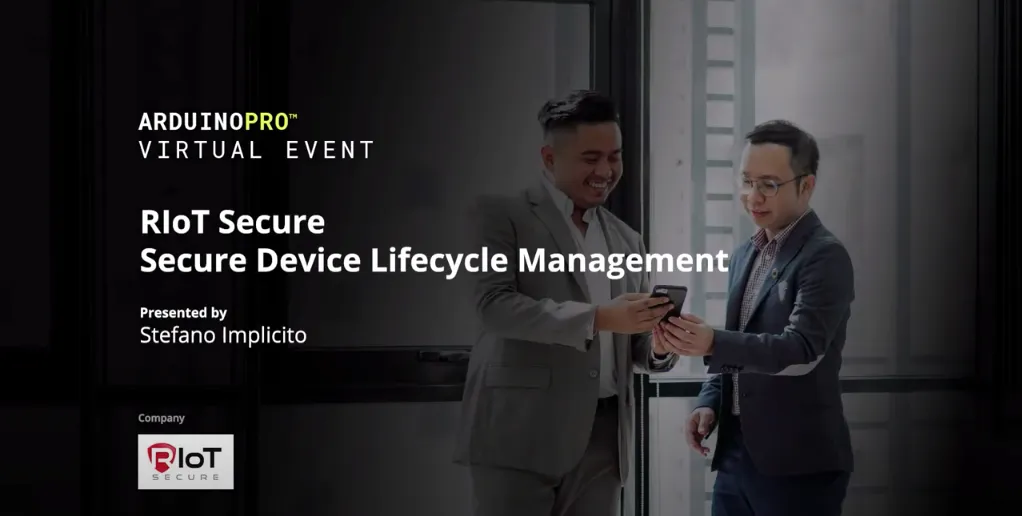Arduino Pro Virtual Event Banner